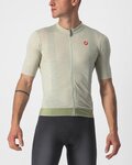 CASTELLI Cycling short sleeve jersey - ESSENZA - light green