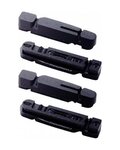BBB brake rubbers - TECHSTOP - black