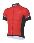 BBB Cycling short sleeve jersey - COMFORTFIT - red/black