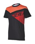 BBB Cycling short sleeve jersey - GRAVITY - orange/red/black