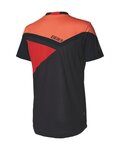 BBB Cycling short sleeve jersey - GRAVITY - orange/red/black