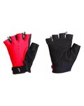 BBB Cycling fingerless gloves - KIDS - red