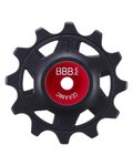 BBB pulleys for the derailleur - ROLLERBOYS CERAMIC 12T, 14T - red/black