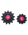 BBB pulleys for the derailleur - ROLLERBOYS CERAMIC 11T, 13T - red/black