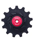 BBB pulleys for the derailleur - ROLLERBOYS CERAMIC 11T, 13T - red/black
