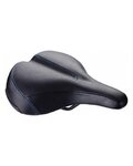 BBB saddle - COMFORTPLUS RELAXED LEATHER 205MM - black