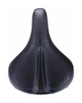 BBB saddle - COMFORTPLUS RELAXED LEATHER 205MM - black