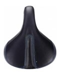 BBB saddle - COMFORTPLUS UPRIGHT LEATHER 225MM - black