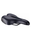 BBB saddle - SPORTPLUS ACTIVE LEATHER 170MM - black