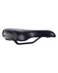 BBB saddle - SPORTPLUS ACTIVE LEATHER 170MM - black