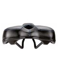 BBB saddle - SPORTPLUS ACTIVE LEATHER 170MM - black