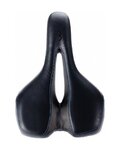 BBB saddle - SPORTPLUS ACTIVE LEATHER 185MM - black
