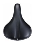 BBB saddle - MEANDER RELAXED 205MM - black