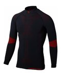 BBB Cycling long sleeve t-shirt - FIRLAYER - red/black