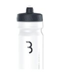 BBB Cycling water bottle - COMPTANK 3.0 550 ML - black/transparent