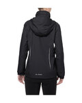VAUDE waterproof jacket - ESCAPE BIKE LIGHT - black
