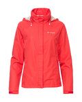 VAUDE waterproof jacket - ESCAPE BIKE LIGHT - red