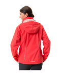 VAUDE waterproof jacket - ESCAPE BIKE LIGHT - red