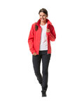 VAUDE waterproof jacket - ESCAPE BIKE LIGHT - red