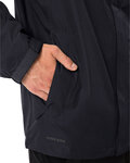 VAUDE waterproof jacket - ESCAPE BIKE LIGHT - black