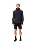 VAUDE waterproof jacket - ESCAPE BIKE LIGHT - black