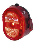 SIGMA SPORT rear light - NUGGET II - red/black