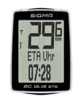 SIGMA SPORT tachometer - BC 16.16 STS CAD TOPLINE 016 - white/black