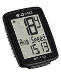 SIGMA SPORT tachometer - BC 7.16 TOPLINE 016 - black