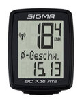 SIGMA SPORT tachometer - BC 7.16 ATS TOPLINE 016 - black