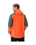 VAUDE waterproof jacket - MOAB RAIN  - green/red