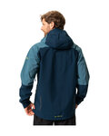 VAUDE waterproof jacket - MOAB RAIN  - blue