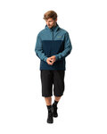 VAUDE waterproof jacket - MOAB RAIN  - blue