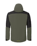 VAUDE waterproof jacket - MOAB RAIN  - green/black