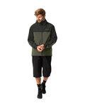 VAUDE waterproof jacket - MOAB RAIN  - green/black