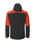 VAUDE waterproof jacket - MOAB RAIN  - red/black