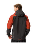 VAUDE waterproof jacket - MOAB RAIN  - red/black