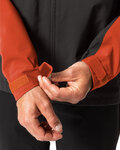 VAUDE waterproof jacket - MOAB RAIN  - red/black