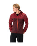 VAUDE waterproof jacket - MOAB RAIN  - red/bordeaux