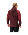 VAUDE waterproof jacket - MOAB RAIN  - red/bordeaux