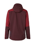 VAUDE waterproof jacket - MOAB RAIN  - red/bordeaux