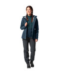 VAUDE waterproof jacket - YARAS 3in1 - blue