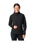 VAUDE Cycling windproof jacket - QIMSA SOFTSHELL - black