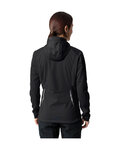 VAUDE Cycling windproof jacket - QIMSA SOFTSHELL - black