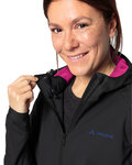 VAUDE Cycling windproof jacket - QIMSA SOFTSHELL - black
