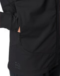 VAUDE Cycling windproof jacket - QIMSA SOFTSHELL - black