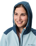 VAUDE Cycling windproof jacket - QIMSA SOFTSHELL - blue