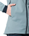 VAUDE Cycling windproof jacket - QIMSA SOFTSHELL - blue