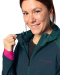 VAUDE Cycling windproof jacket - QIMSA SOFTSHELL - blue