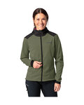 VAUDE Cycling windproof jacket - QIMSA SOFTSHELL - green
