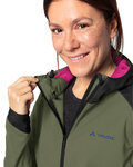 VAUDE Cycling windproof jacket - QIMSA SOFTSHELL - green